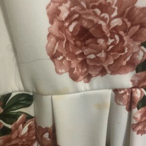 Nice dry cleaning only pink floral dress